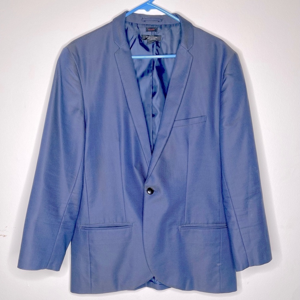 Structure Collection Slim Fit Men Blazer